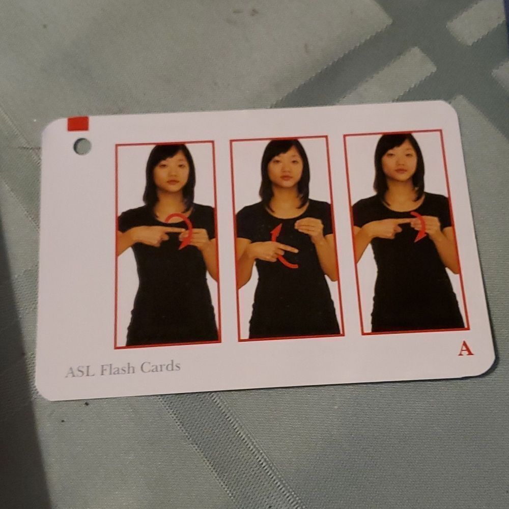 BARRON'S 500 FLASH CARDS OF AMERICAN SIGN LANGUAGE - Picture 7 of 9